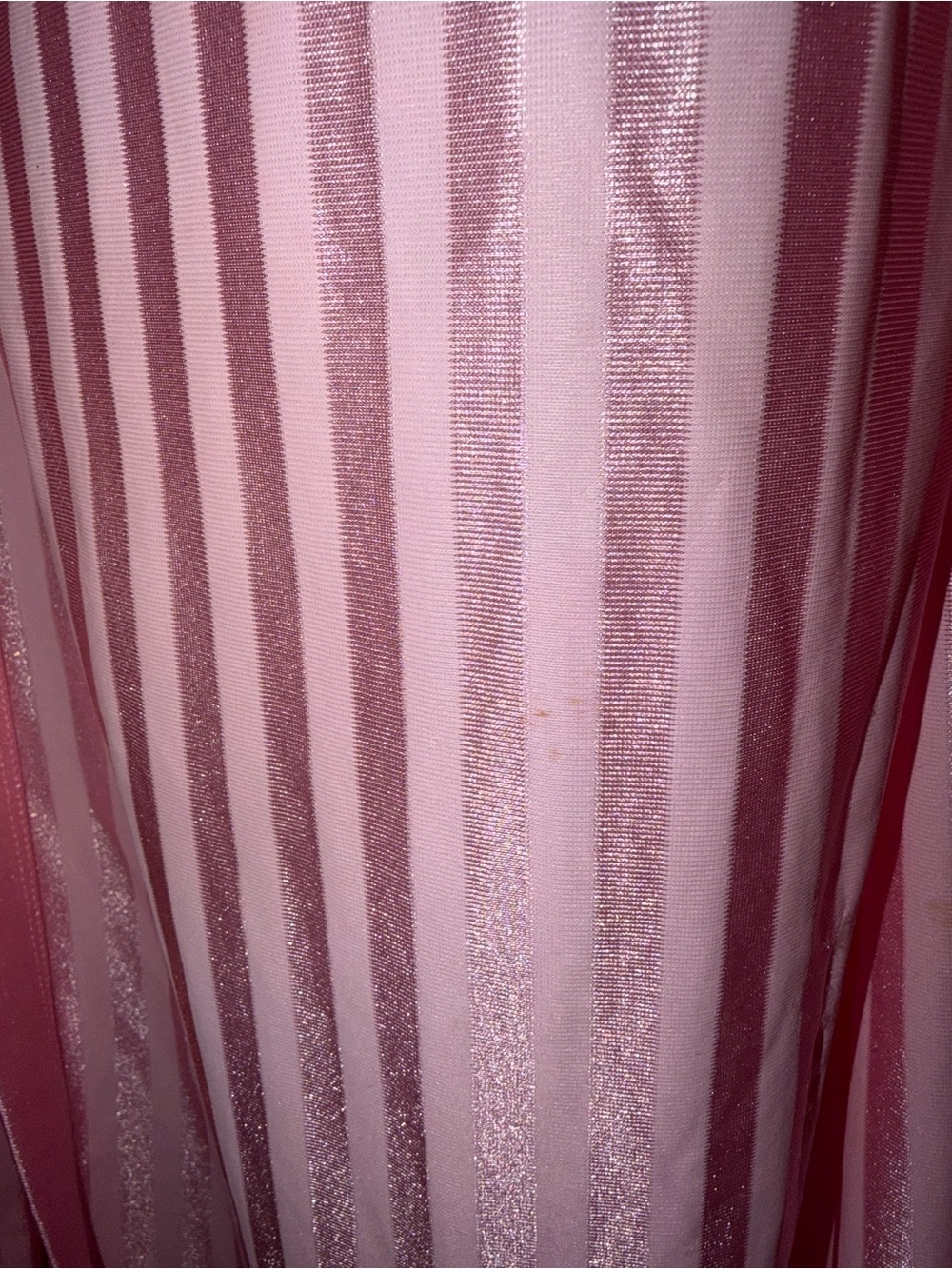 🩷 Vintage Striped Long Robe - Picture 4 of 12